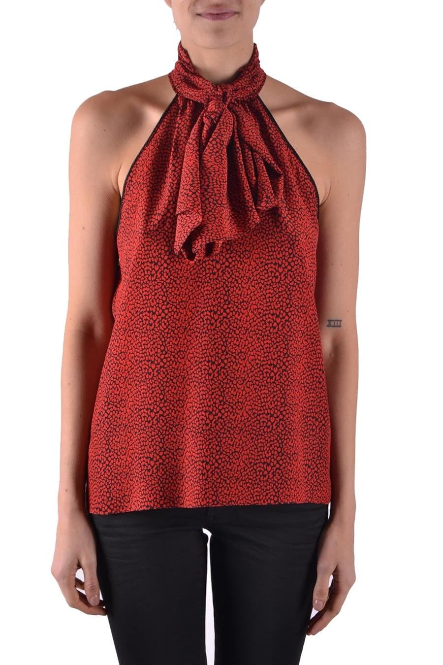 philosophy 女人 a08037341111 红色 丝绸 上衣/意大利直邮【亚马逊